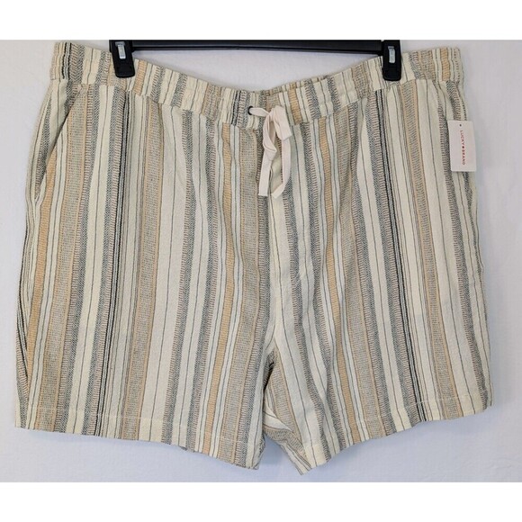 Lucky Brand Other - Lucky Brand Men’s Pull On Shorts 4XL Elastic Waist Drawstring Cotton NWT
